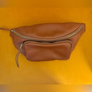 Universal Thread Brown Faux Leather Belt Bag